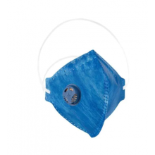 Máscara Azul Pff2 Com Válvula